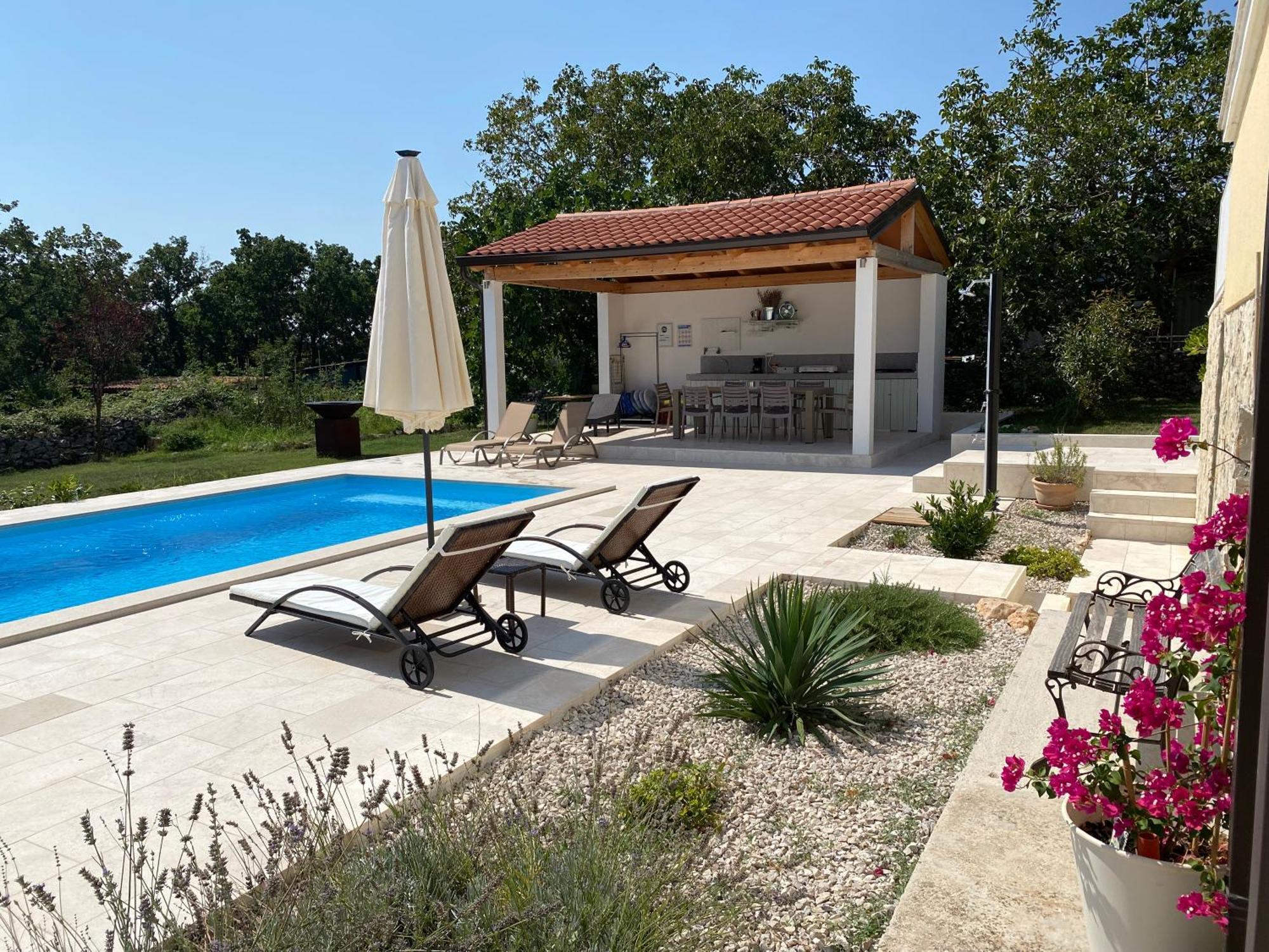Villa Yucca Istra Labin  Bagian luar foto
